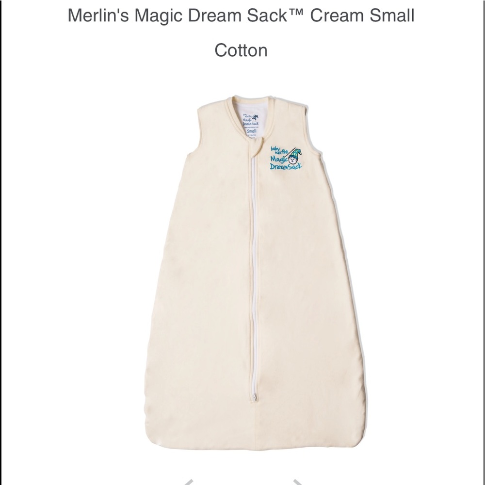 Baby Merlin's Magic Dream Sack™ Cream Small Cotton
